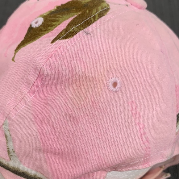 Turner Timber Baseball Hat Womens OSFA Pink Realtree Camo Adjustable Strapback - Picture 8 of 17